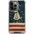 Dont Tread On Me American Flag iPhone 16 Pro Clear Case